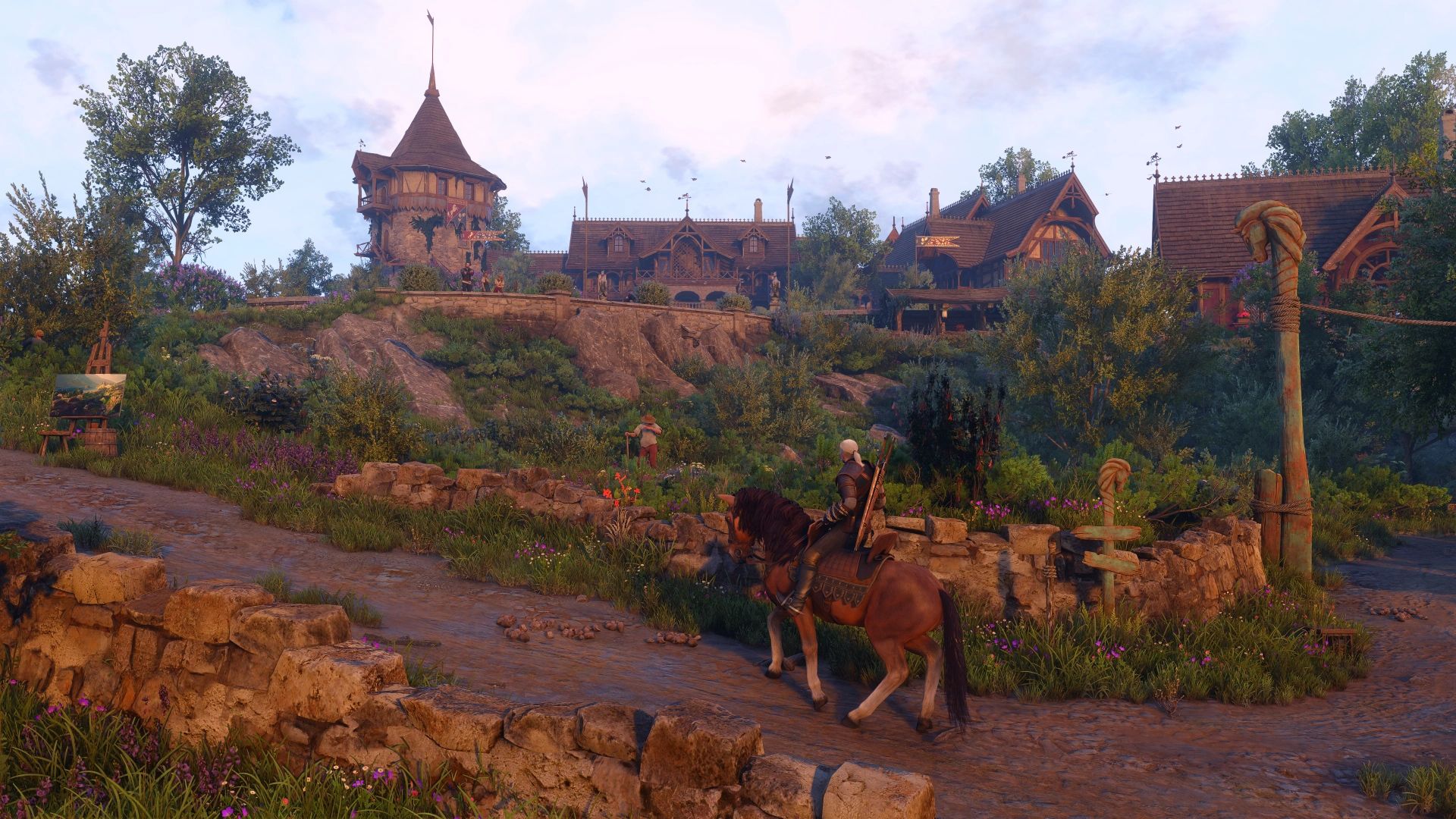 Nobody was more surprised by The Witcher 3 Songs of the Past than Geralt and Dandelion’s actors: “They announced the expansion pack before we knew what we were doing”