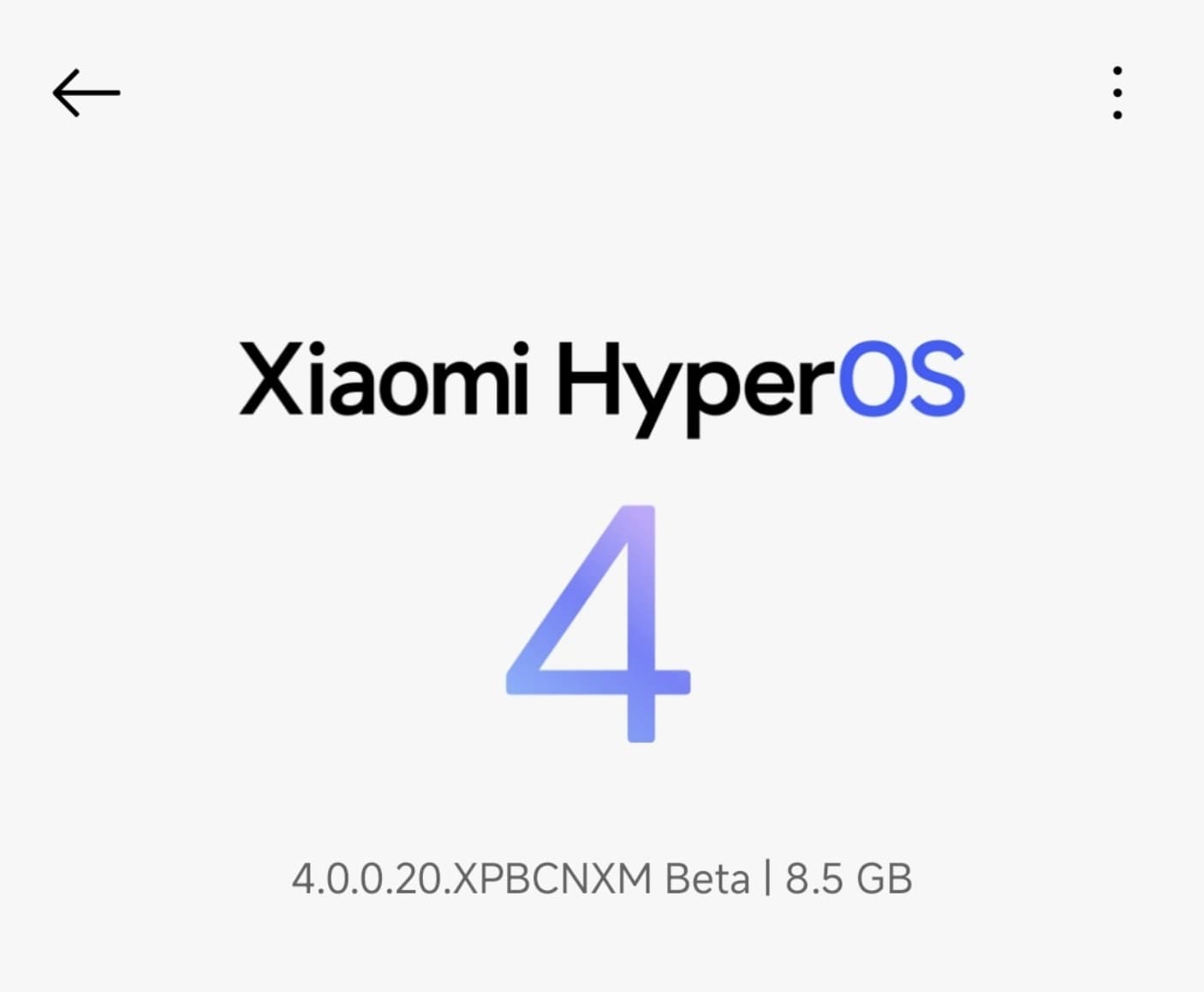 Xiaomi HyperOS 4 Beta Rollout Begins: First Batch of Devices Now Receiving Update