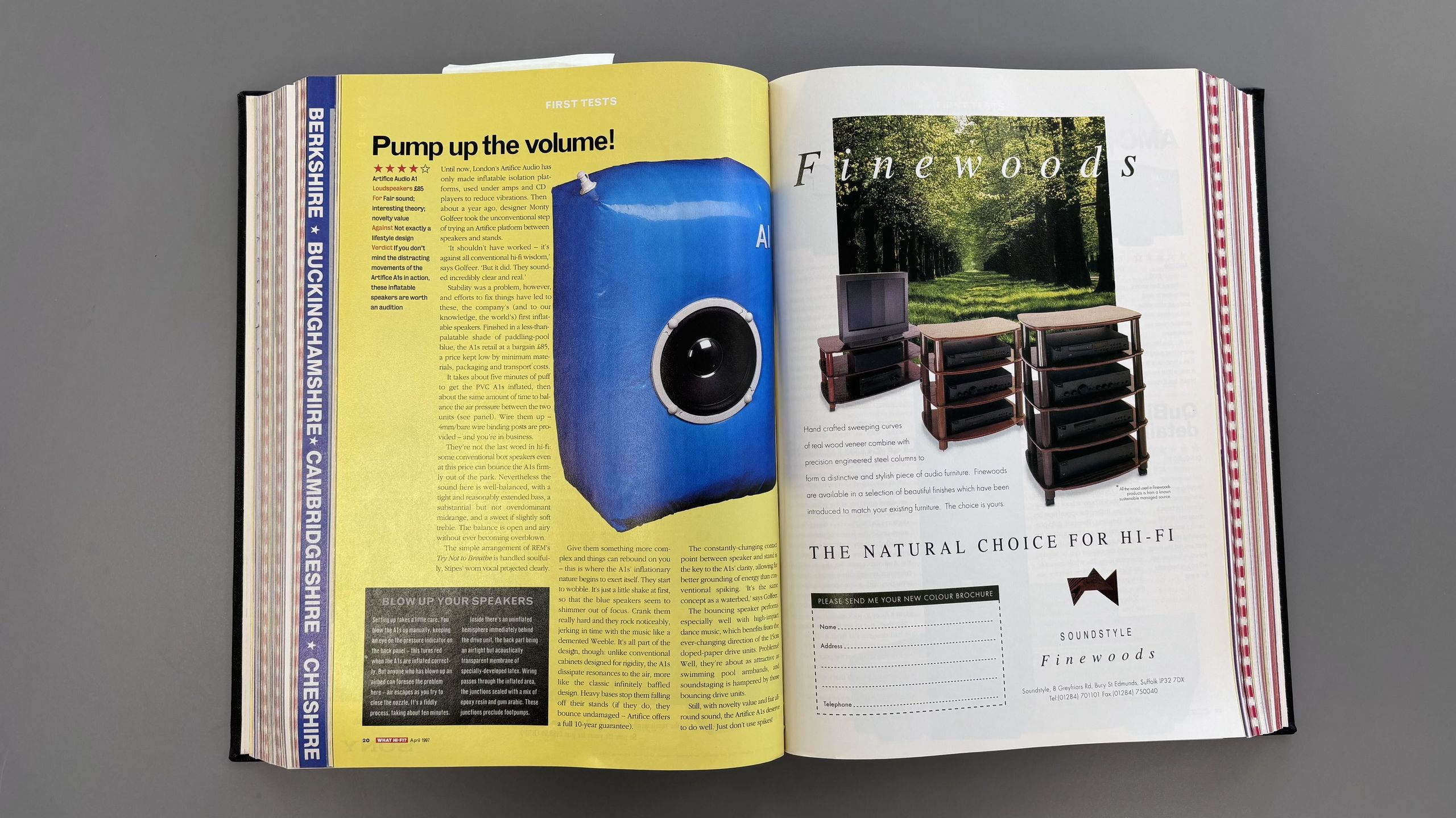 Five of the strangest-looking speakers we tested at the turn of the second millennium