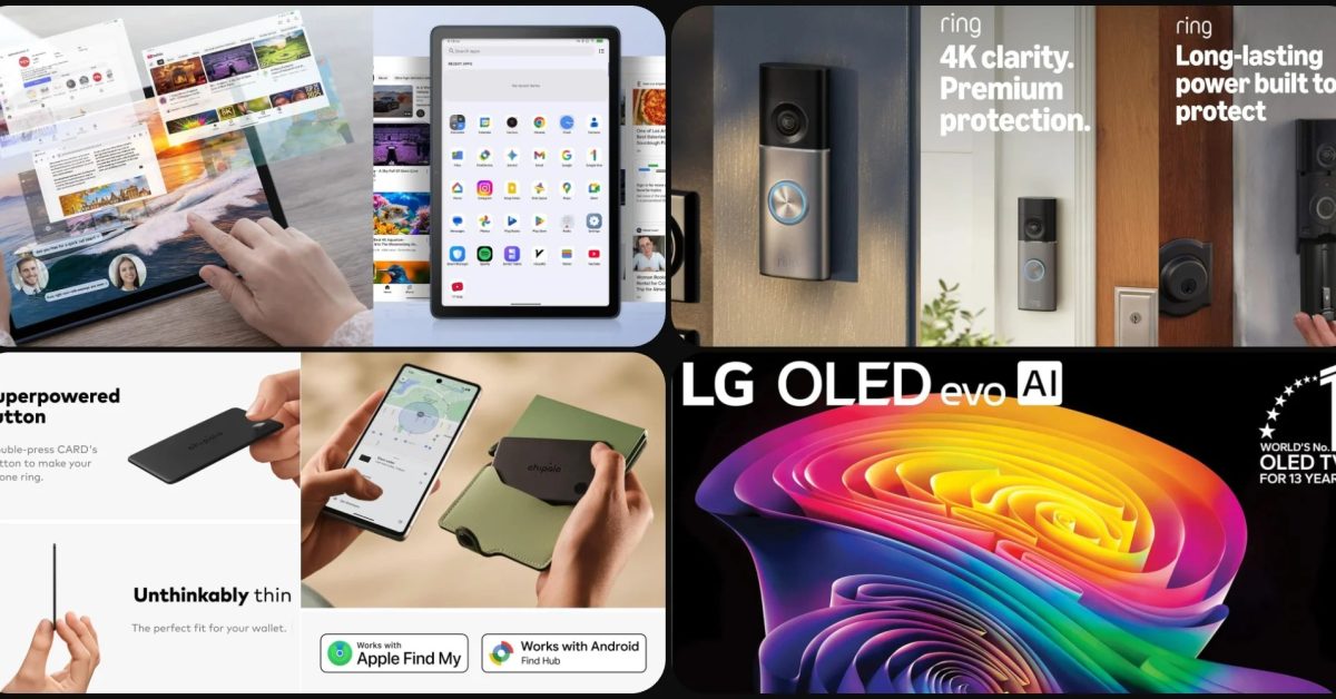 Deals: TCL Android tablets from $150, Chipolo Google Find Hub wallet CARD $33, LG C6 OLED $1,000 off + $50 credit, more