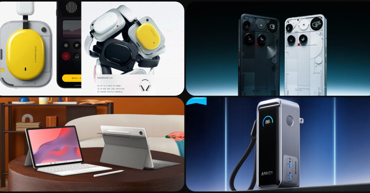 Deals: Nothing Headphone (a) best price ever for today only, Nothing Phone (3) $499 all-time low, Anker Smart Display power bank, more