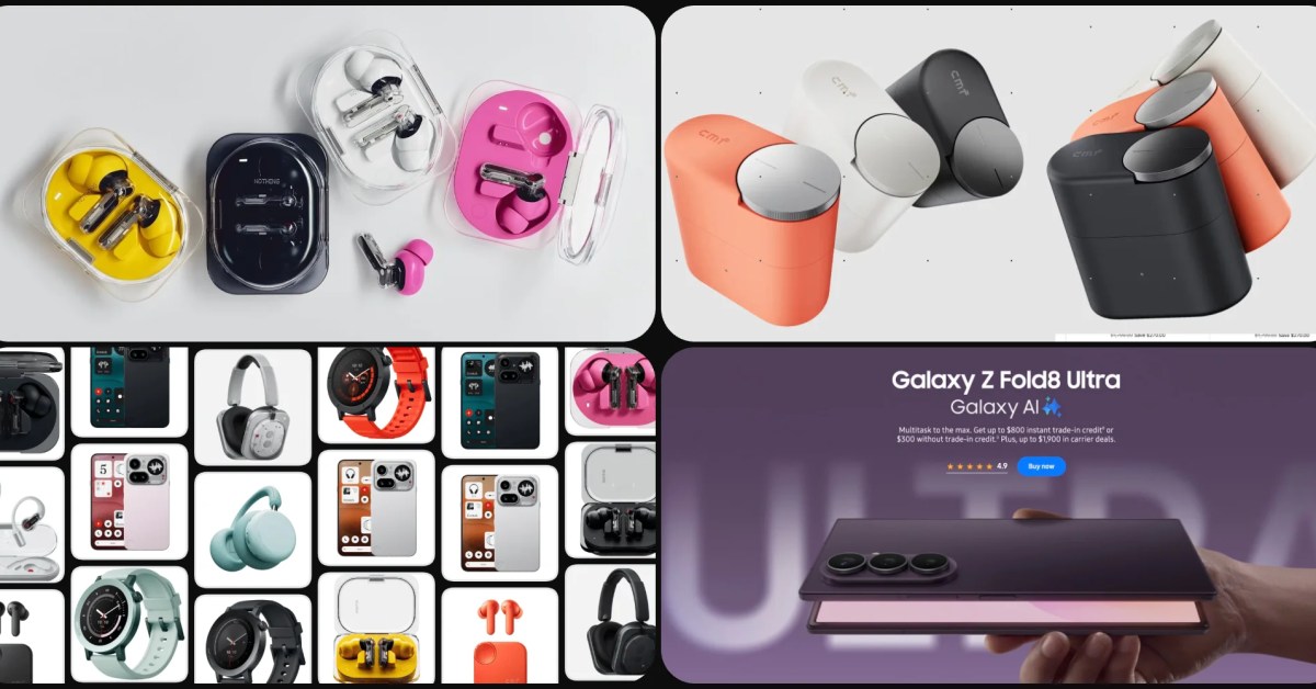 Deals: Nothing Ear (3a) hits $79 all-time low, CMF Clip Pro $79, Galaxy Z Fold 8 Ultra $300+ off, more