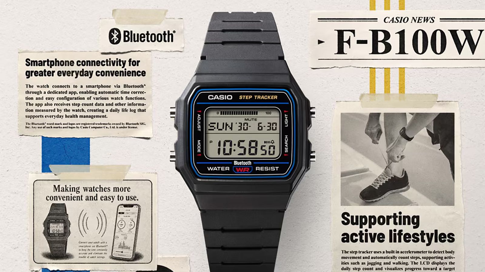 ‘That’s absolutely beautiful’: fans are impressed by Casio’s latest digital watch that can also count steps