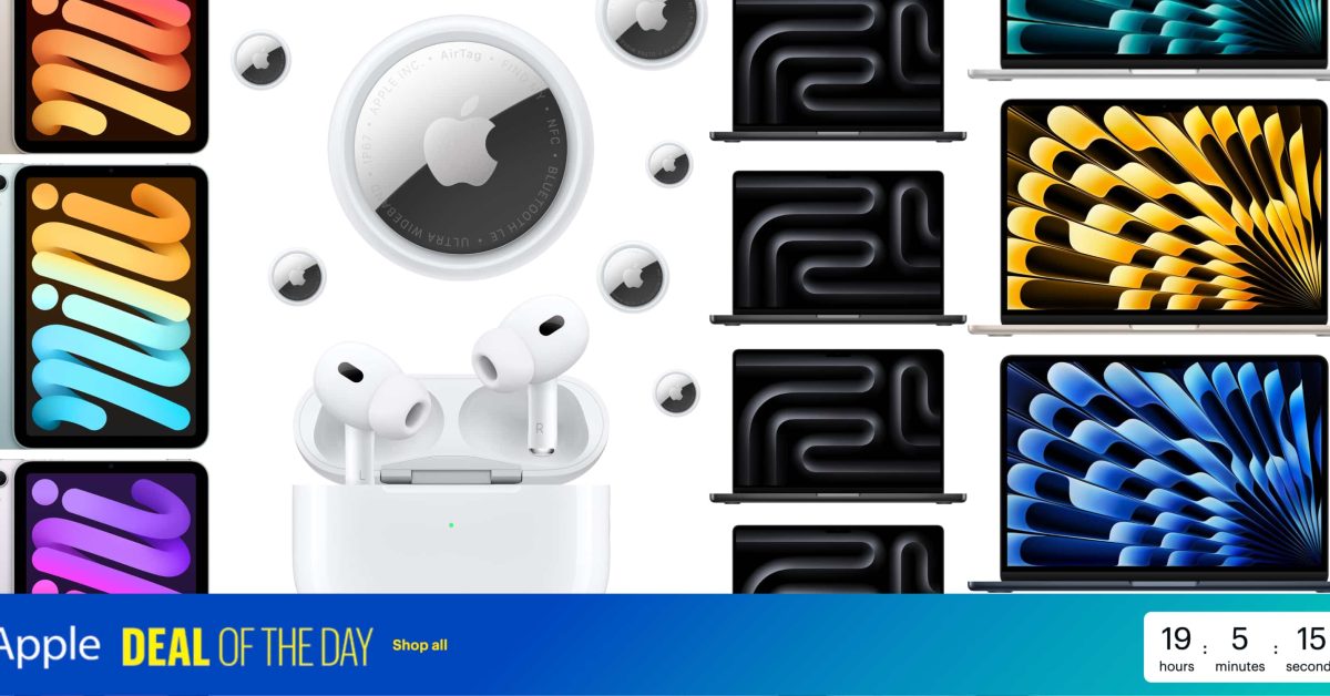 Deals: 1-day Apple sale, MacBook Pro, iPhone Air, AirPods, more 9to5Mac