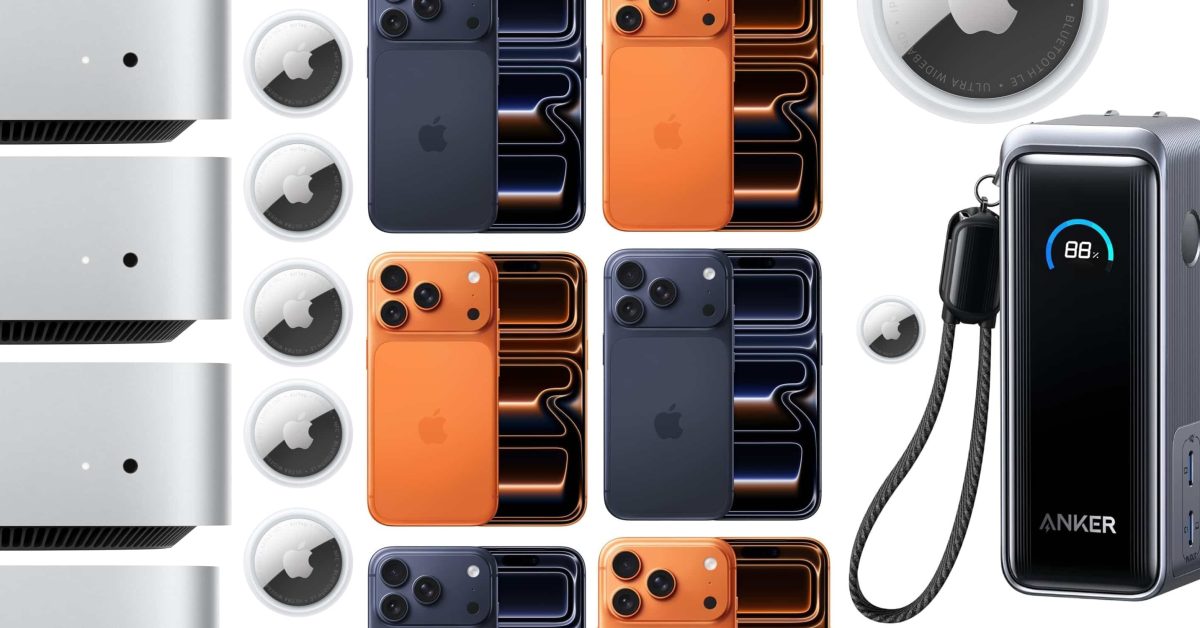 Deals: AirPods, AirTag 2, M6 Mac mini, iPhone 17 Pro, more 9to5Mac