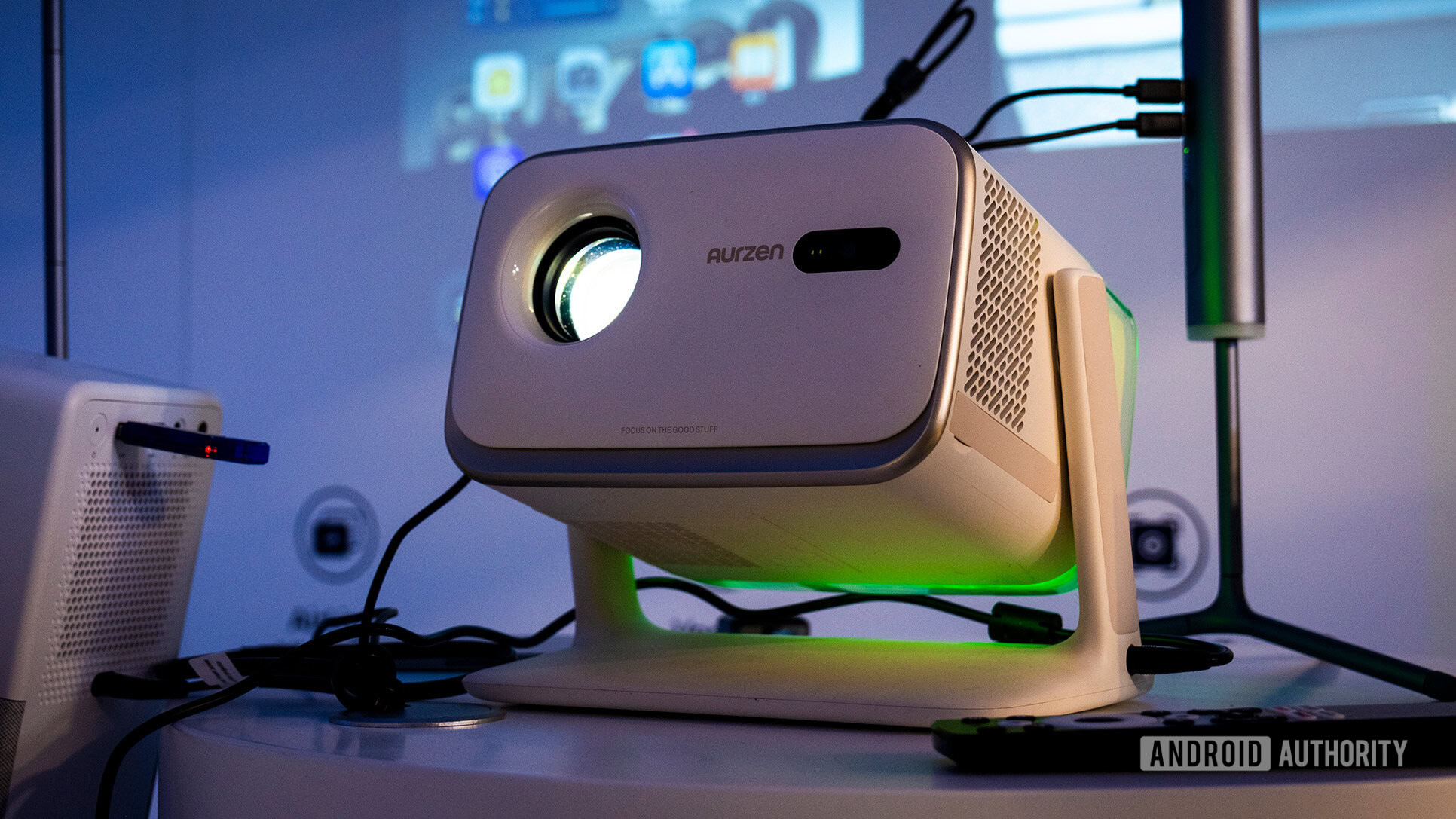 Amazon drops the Aurzen BOOM Mini Google TV projector to $249.99 (29% off)