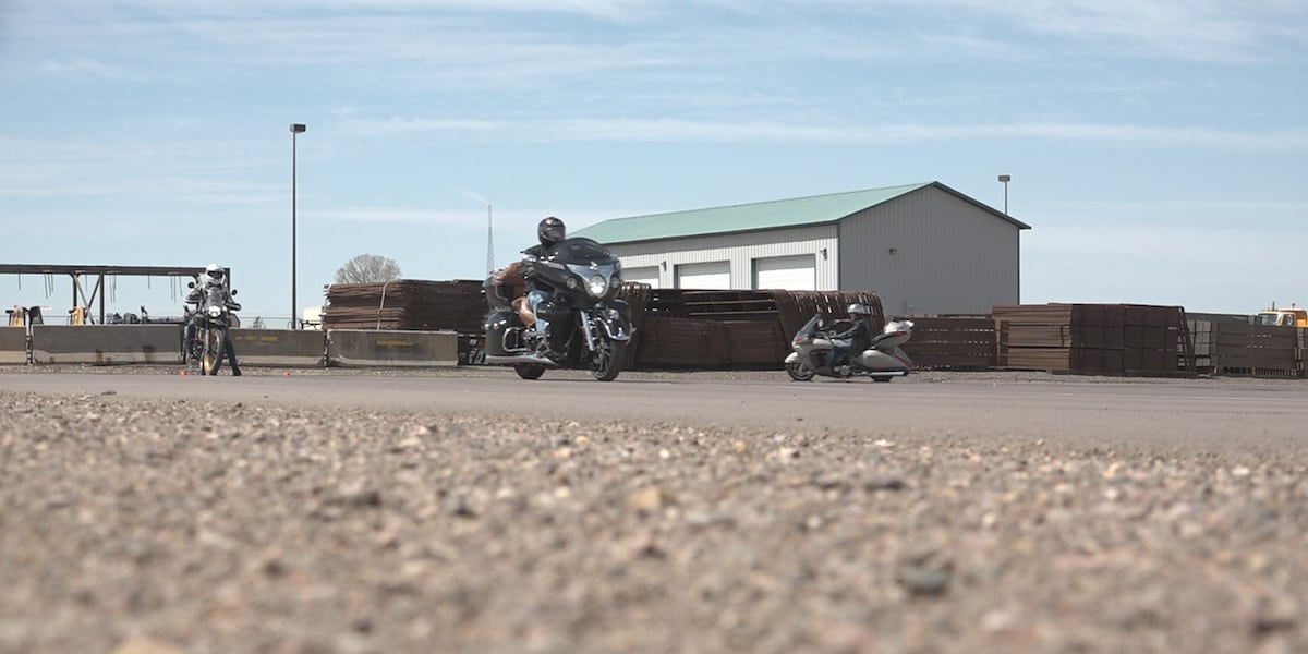 New motorcycle training range opens in Sioux Falls