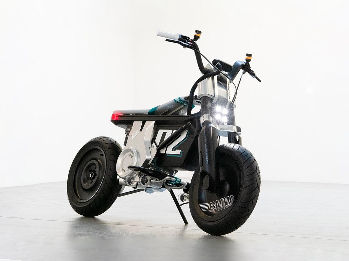 BMW Motorrad Concept CE 02: All-Electric Motorcycle-Scooter Cross | Man of Many