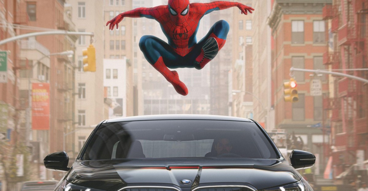 BMW’s in-car Spider-Man ad is villain behavior