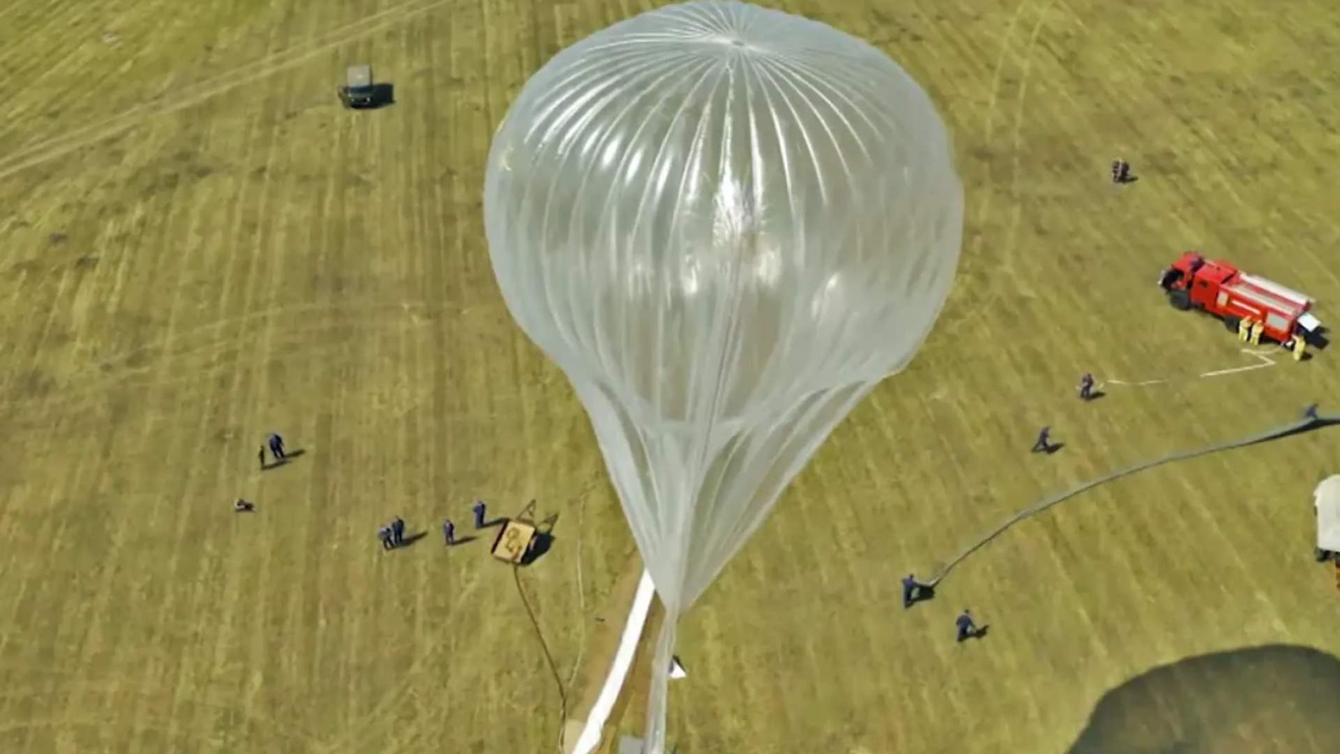 New high-altitude balloon launches reusable drones