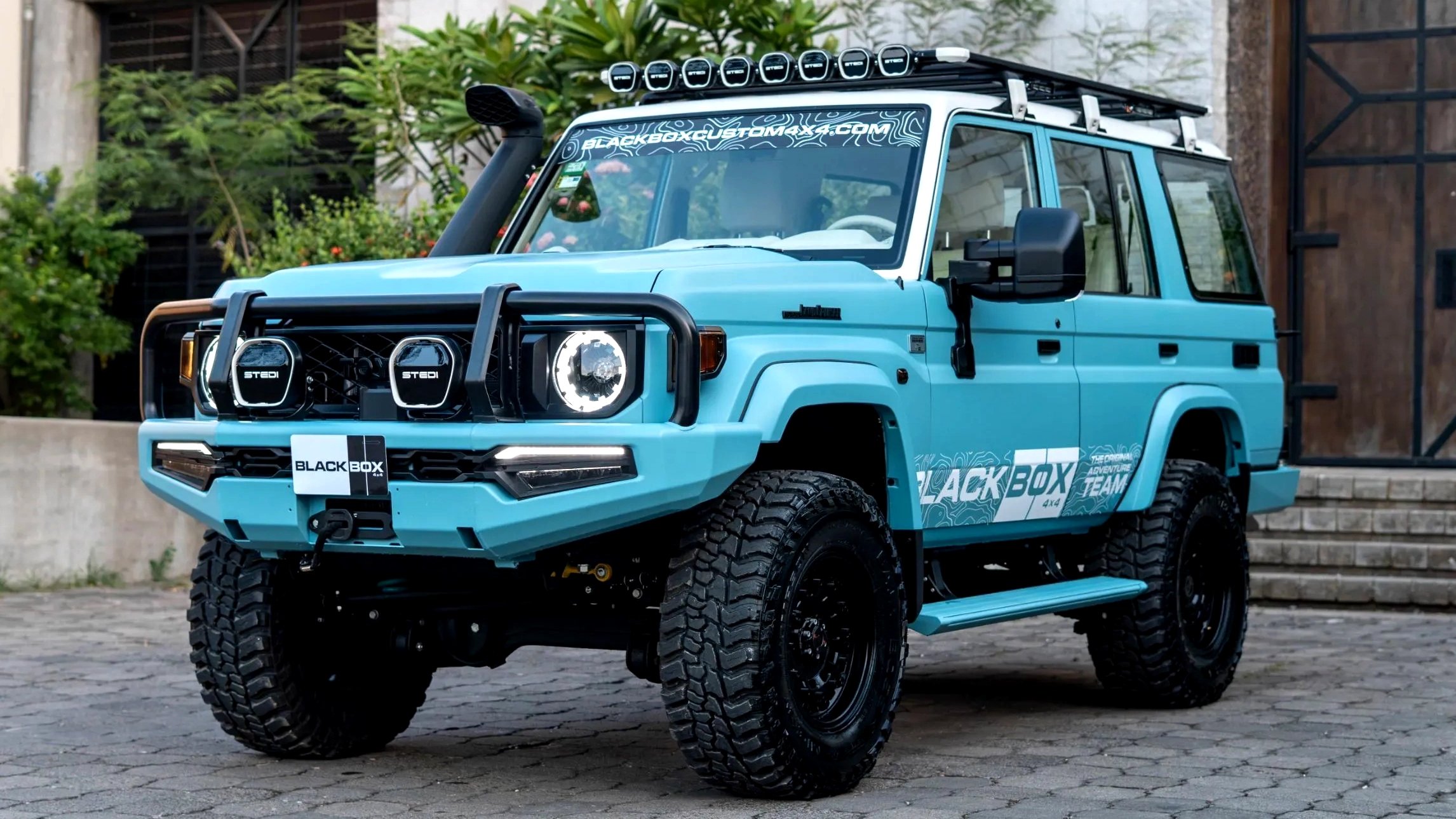 Classic Land Cruiser 70 Trades No-Frills Ruggedness For Brabus Vibes | Carscoops