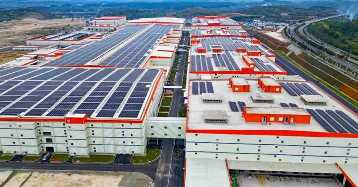 The world’s biggest EV battery maker says all 20 plants are carbon neutral