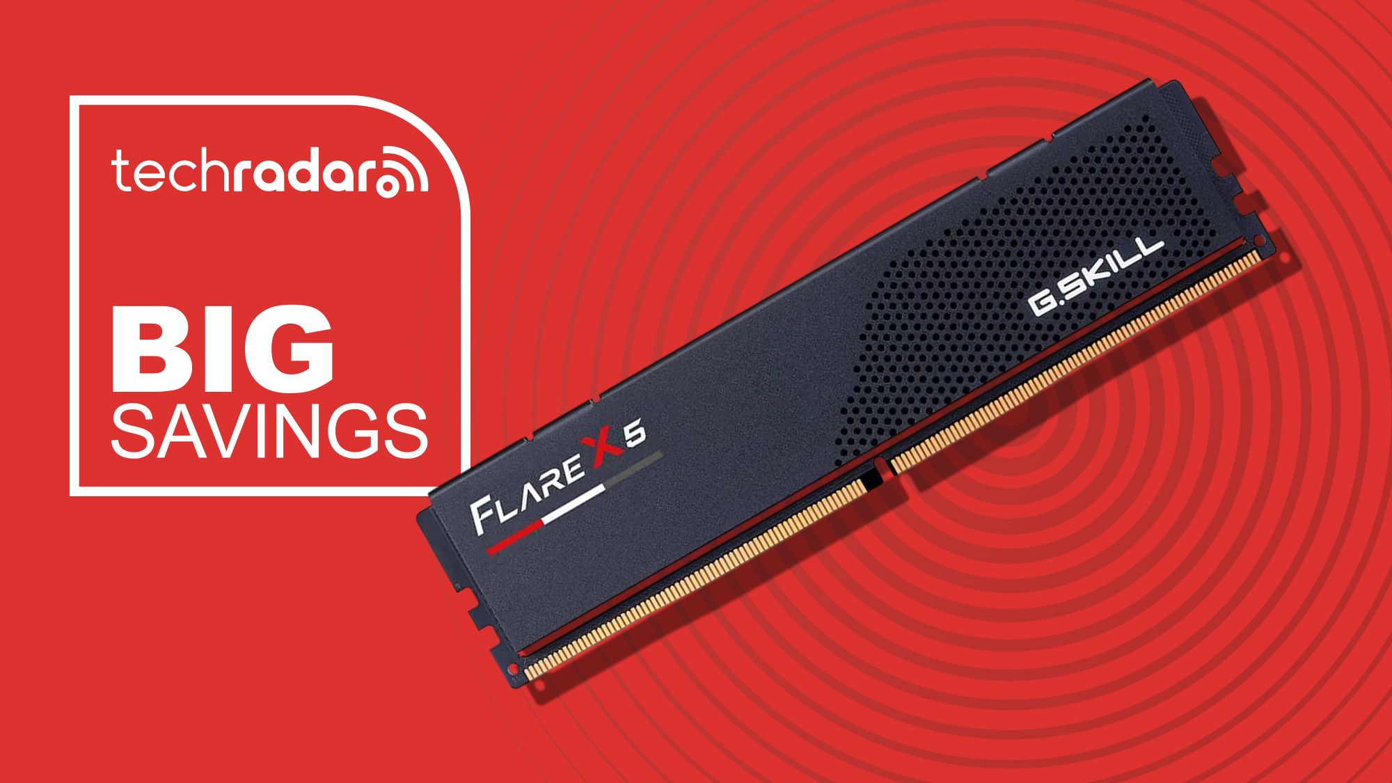 16GB G.Skill Flare X5 DDR5-6000 RAM drops $43 with this promo code