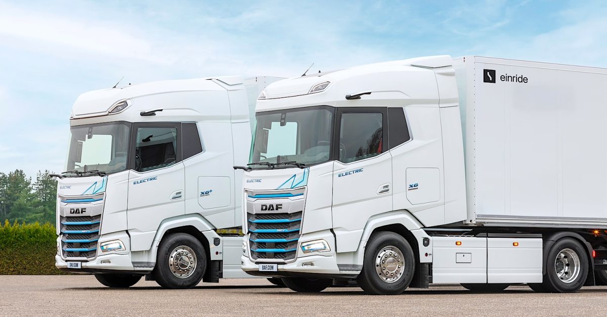 PACCAR brand DAF to add Level 4 Einride autonomy to its electric trucks