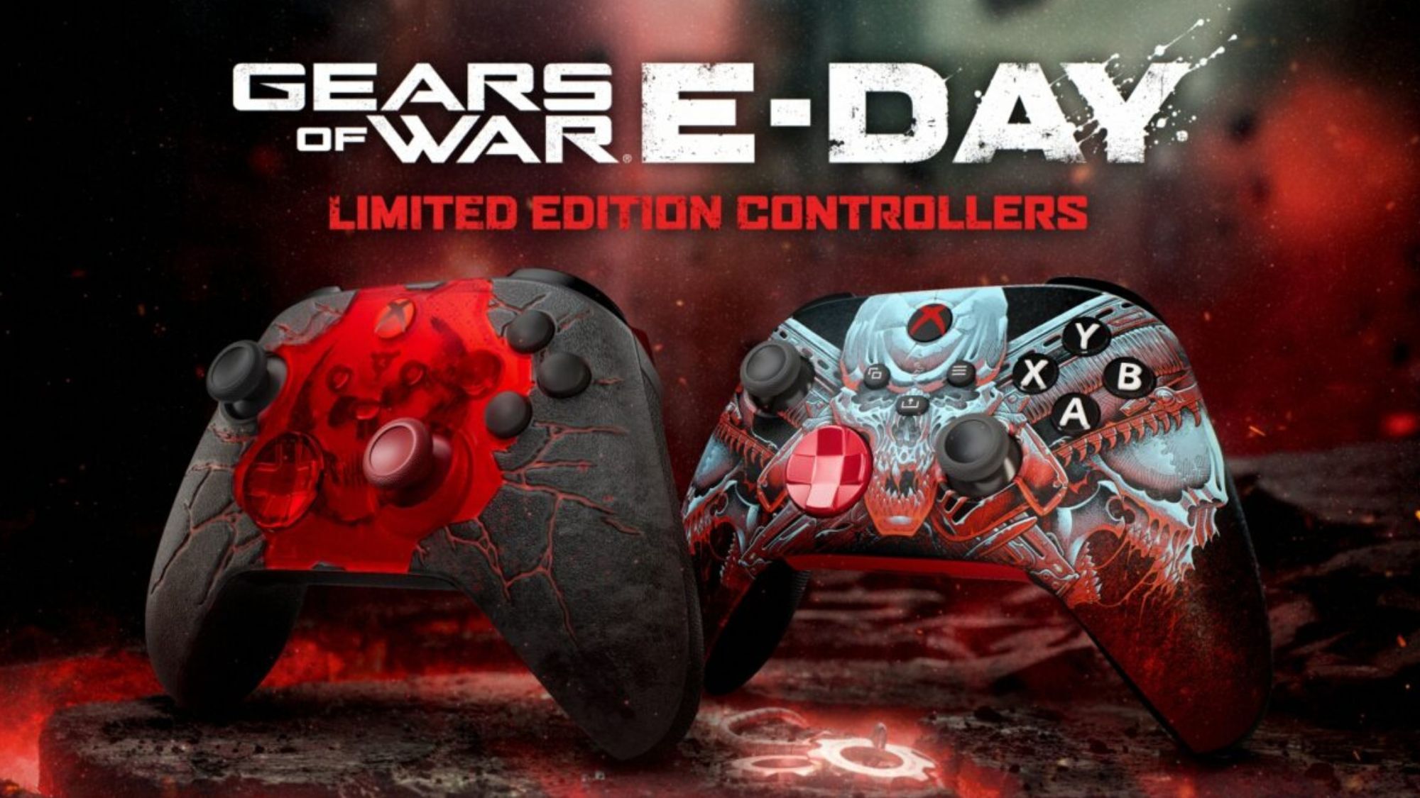 ‘My wallet is not gonna be happy’ — Xbox unveils limited edition Gears of War: E-Day Xbox Wireless Controllers ‘inspired by the horror and brutality unleashed on Emergence Day’