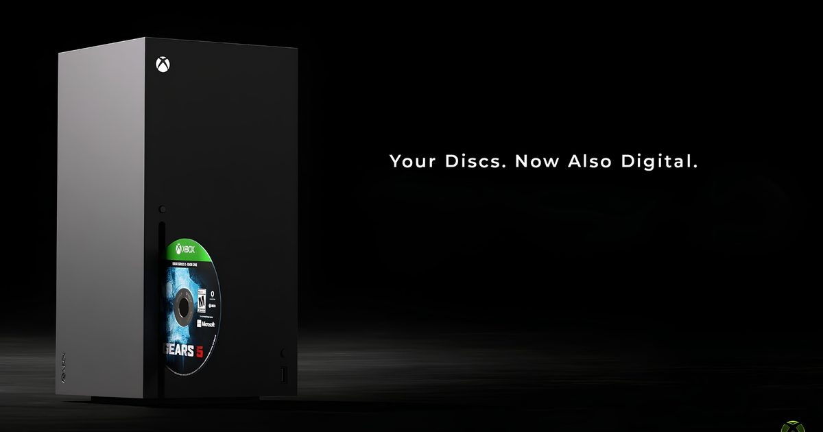 Xbox is giving physical game discs a digital future