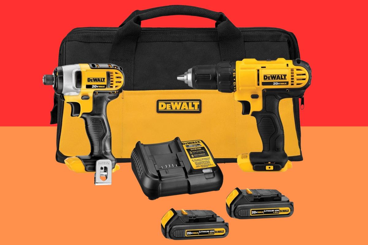 ‘Powerful, complete, and highly reliable’ DeWalt Combo Kit is 42% off