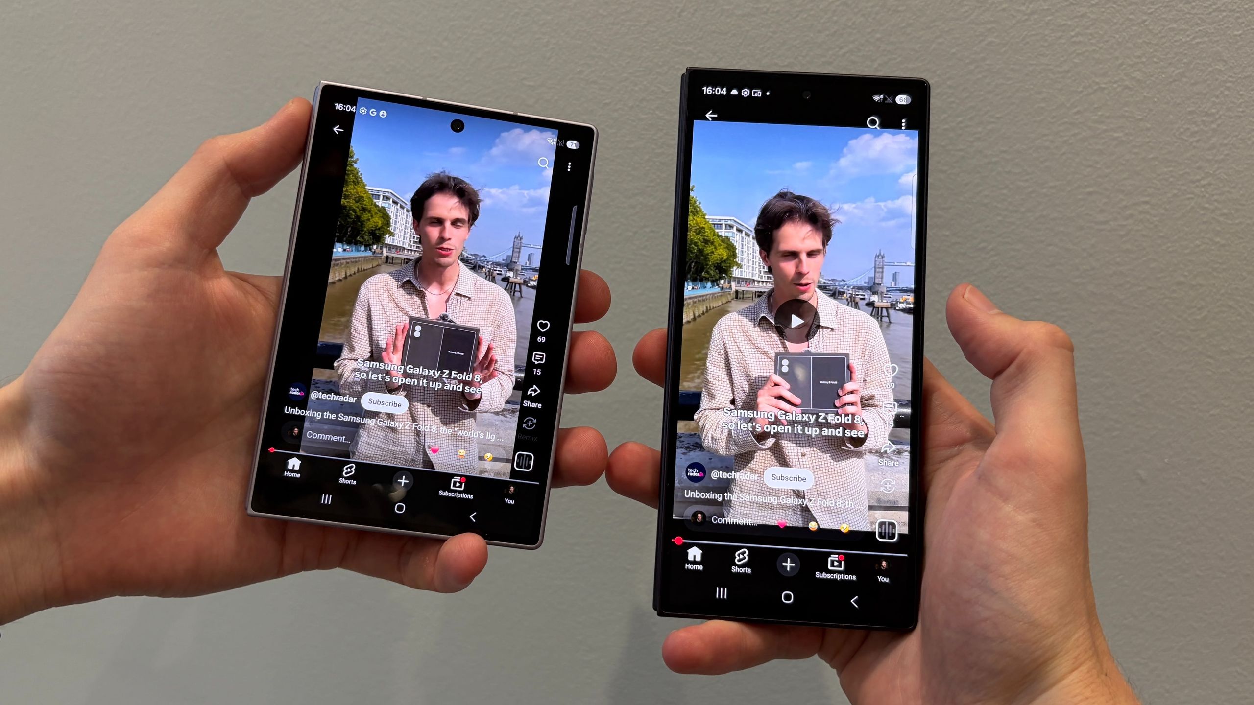 Is the Galaxy Z Fold 8 really better for videos than the Galaxy Z Fold 8 Ultra? I tested Netflix, YouTube, and Instagram on both phones to find out