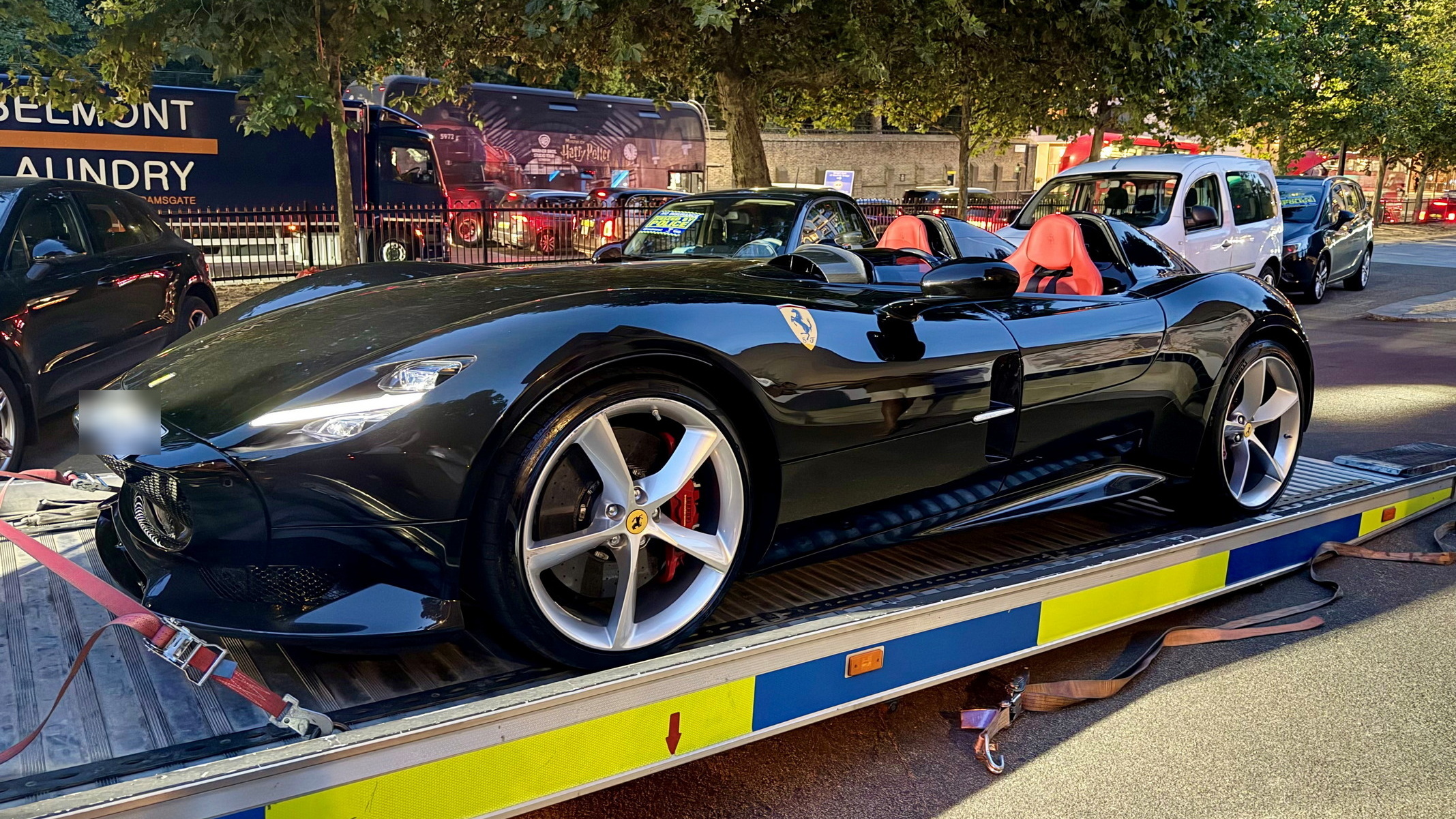 Cops Seize $5 Million Ferrari Monza Among 90 Cars In Massive London Crackdown | Carscoops