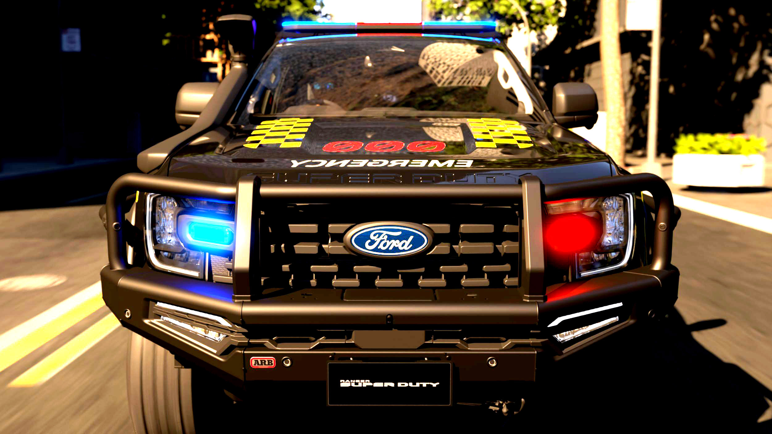 Ford Made A Fire-Fighting Ranger Super Duty That Runs Its Pumps On Sunshine | Carscoops