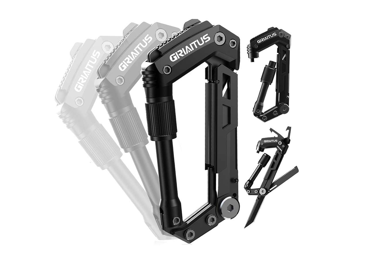 GIRIAITUS 8-in-1 Carabiner Multitool: EDC Tools on a Clip