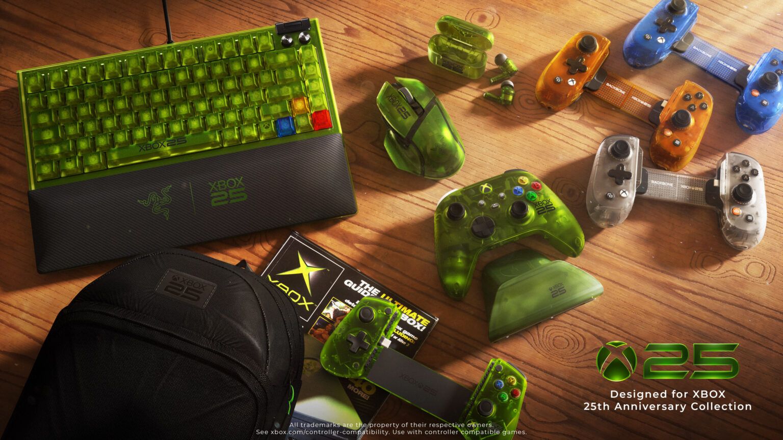 Xbox marks 25 years with eye-catching translucent green PC accessories — Razer mouse, keyboard, and earbuds available to pre-order now
