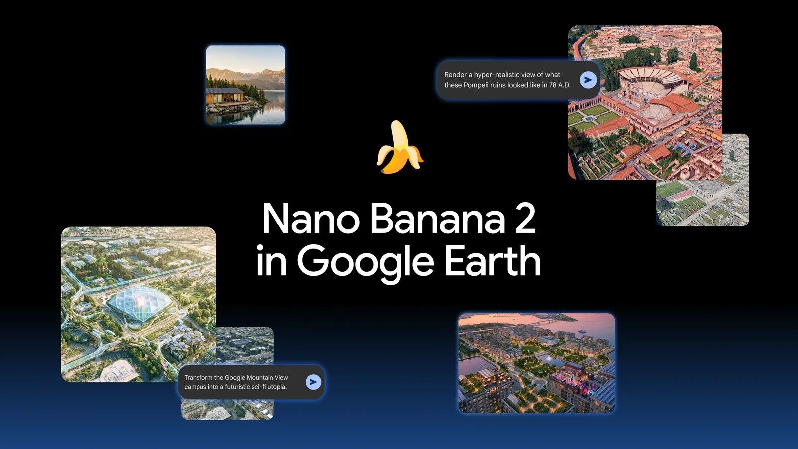 Google Earth gets Nano Banana 2: zoom in and reimagine the planet