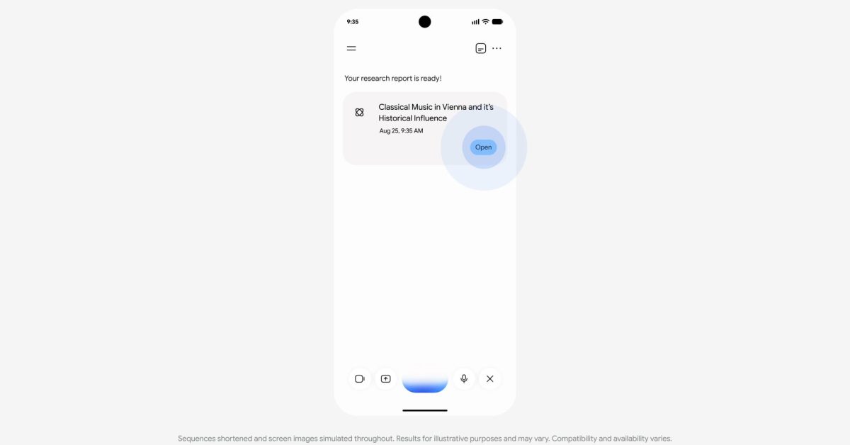 Gemini Live adds Deep Research as Notebooks come to AI Mode