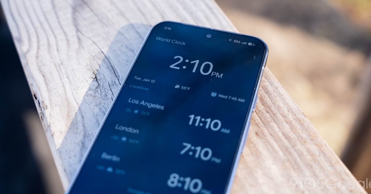 Google Clock 9.0 adds stopwatch and timer Live Updates