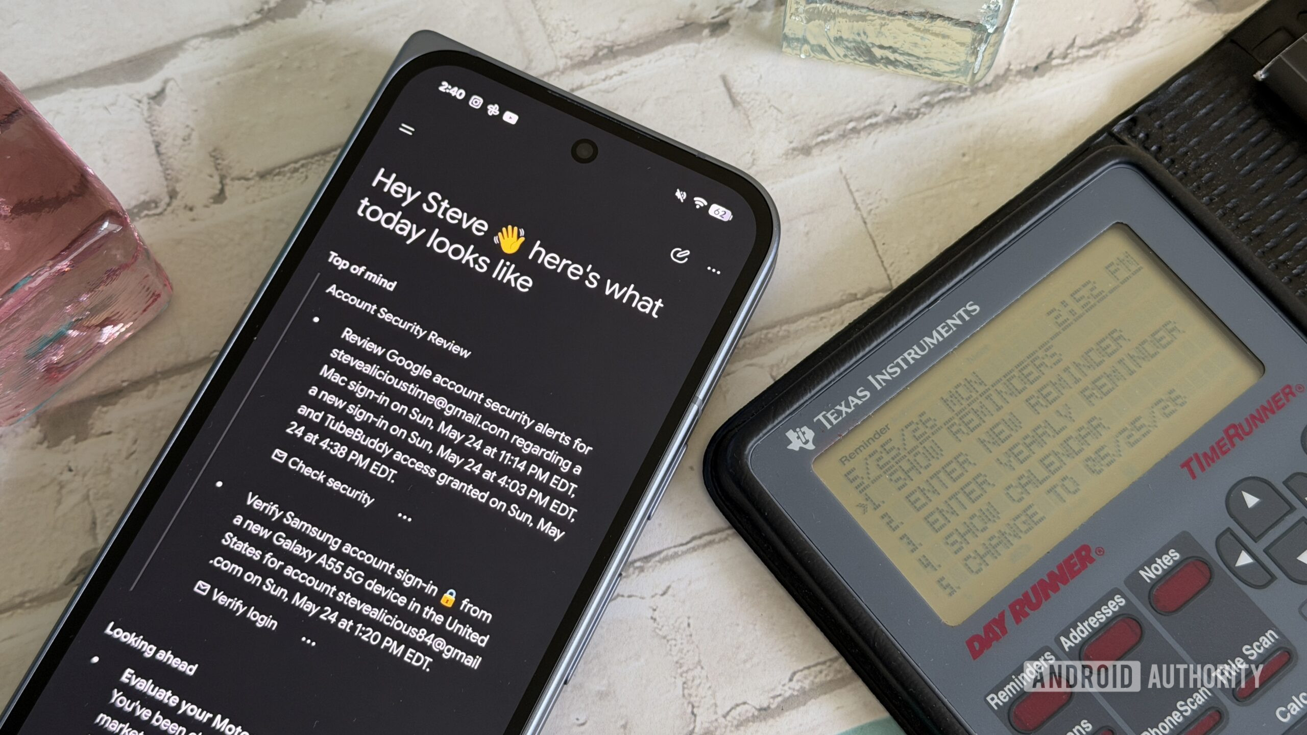 Google is working on a new UI for customizing Gemini Daily Brief