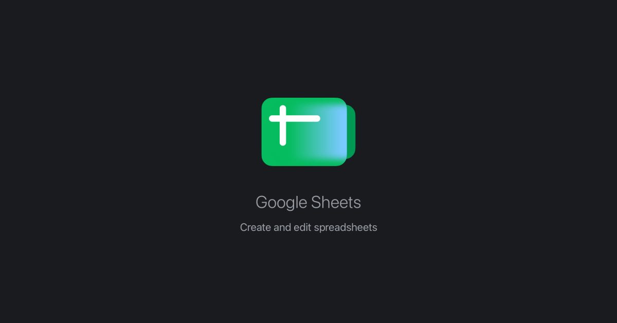 Google Sheets gets a new icon (sort of): Mistake or due to feedback?
