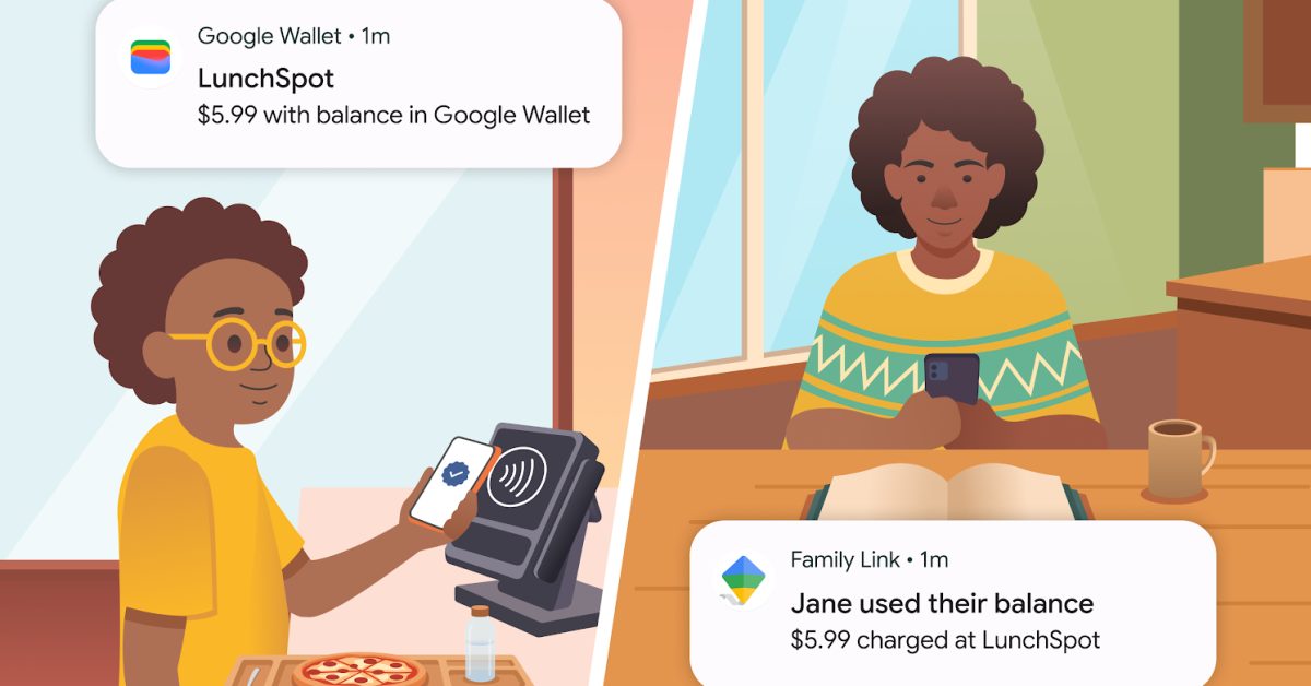 Google Wallet adds supervised balances for kids and teens, no bank account required