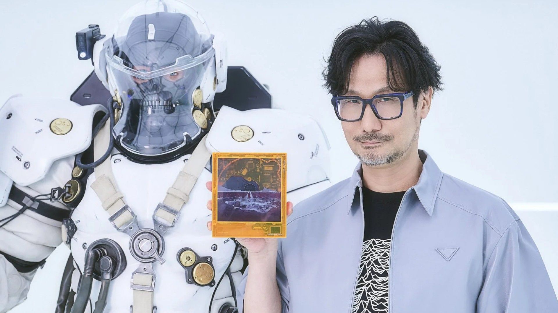 Hideo Kojima’s got his hands on a wireless CD player in this latest limited edition collaboration