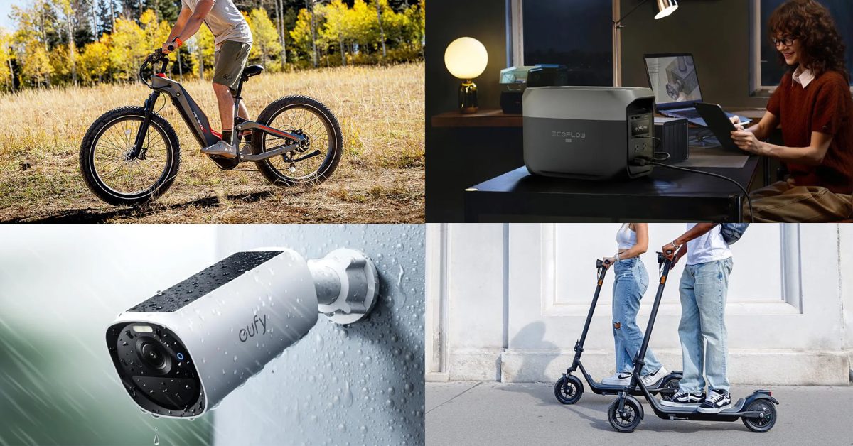 Heybike Hero mid-drive carbon-fiber all-terrain e-bike at exclusive new 1,049.50 low, EcoFlow power station flash sale, more