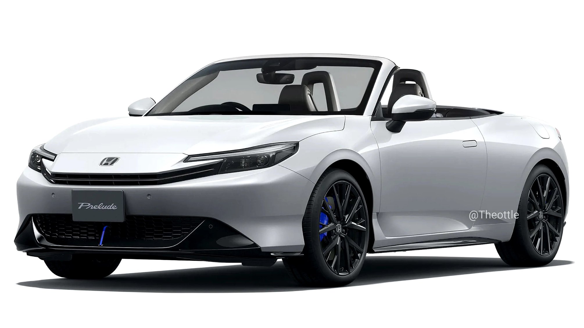 This Prelude Convertible Render Answers A Question Honda Never Asked | Carscoops