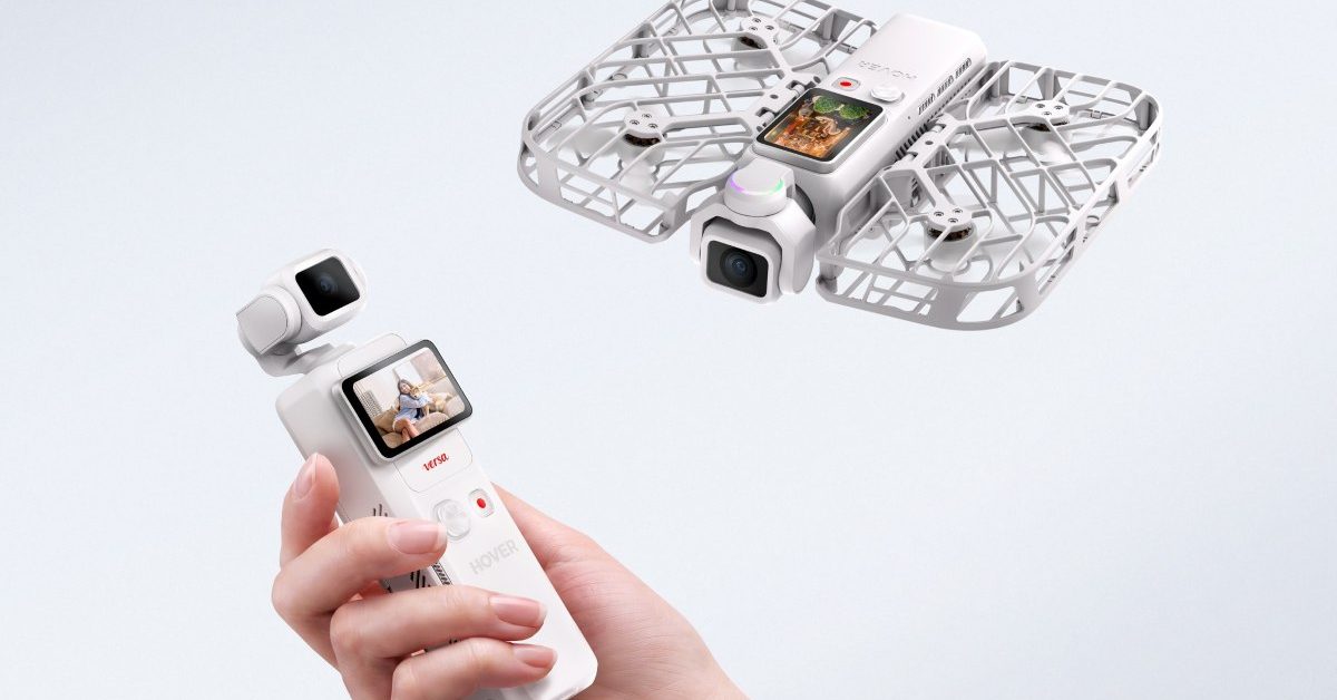 Why pack a drone when your gimbal camera can become one?