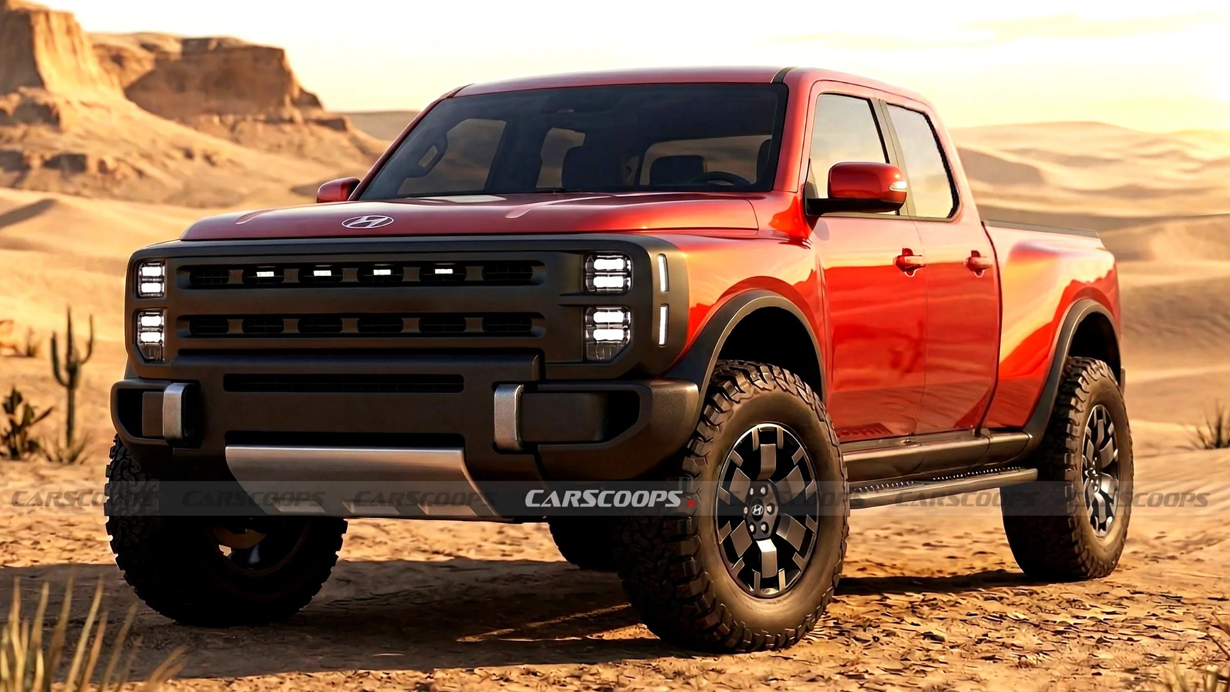 Hyundai’s New Mid-Size Hilux And Ranger Rival Could Skip The Plain Gas Engine | Carscoops