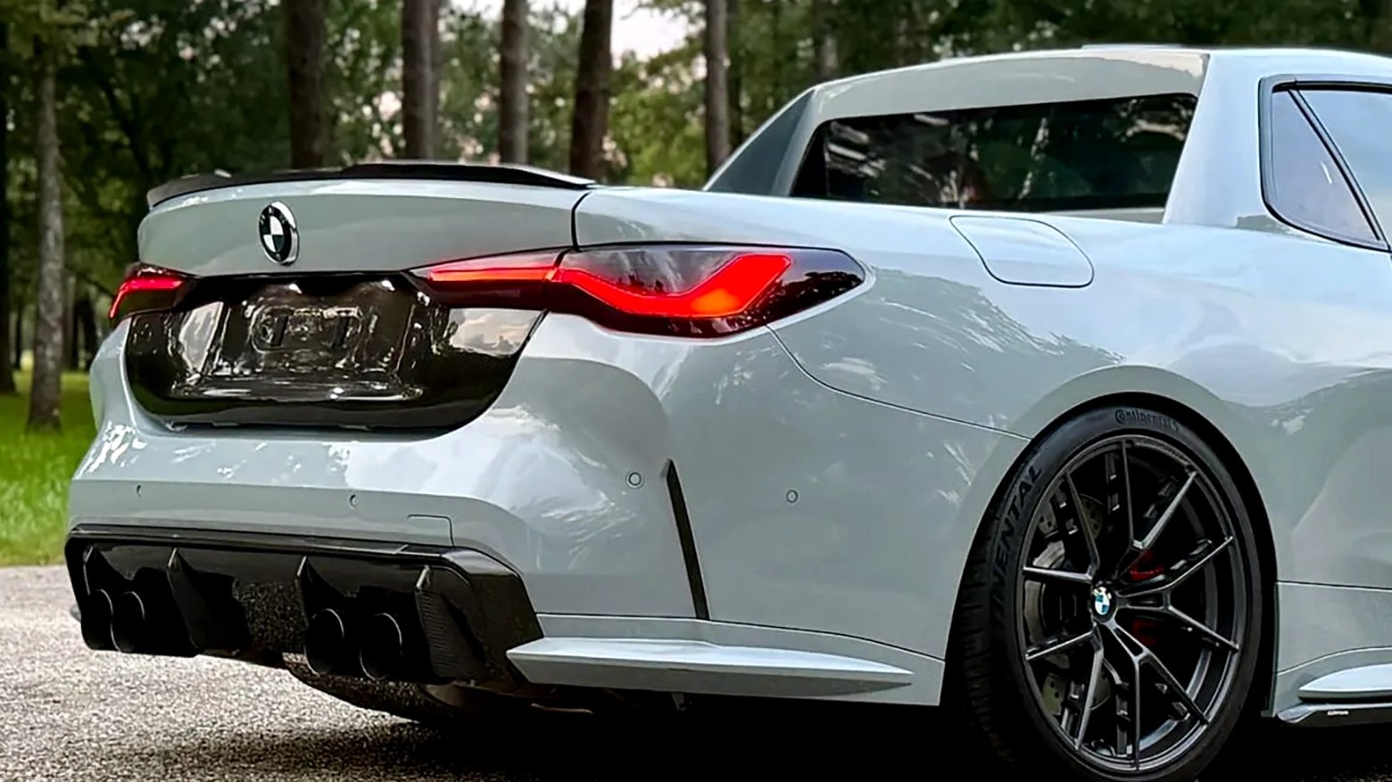 This BMW M4 Pickup Sold For More Than A Brand New M4 Competition | Carscoops