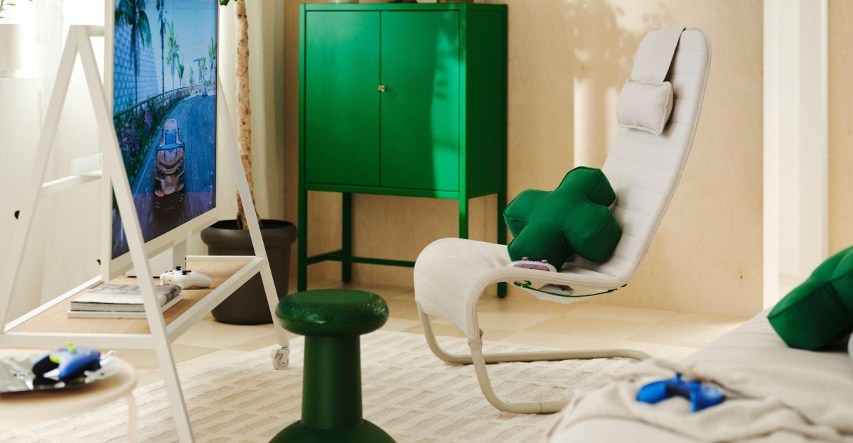 Ikea’s Xbox collection includes a giant thumbstick stool