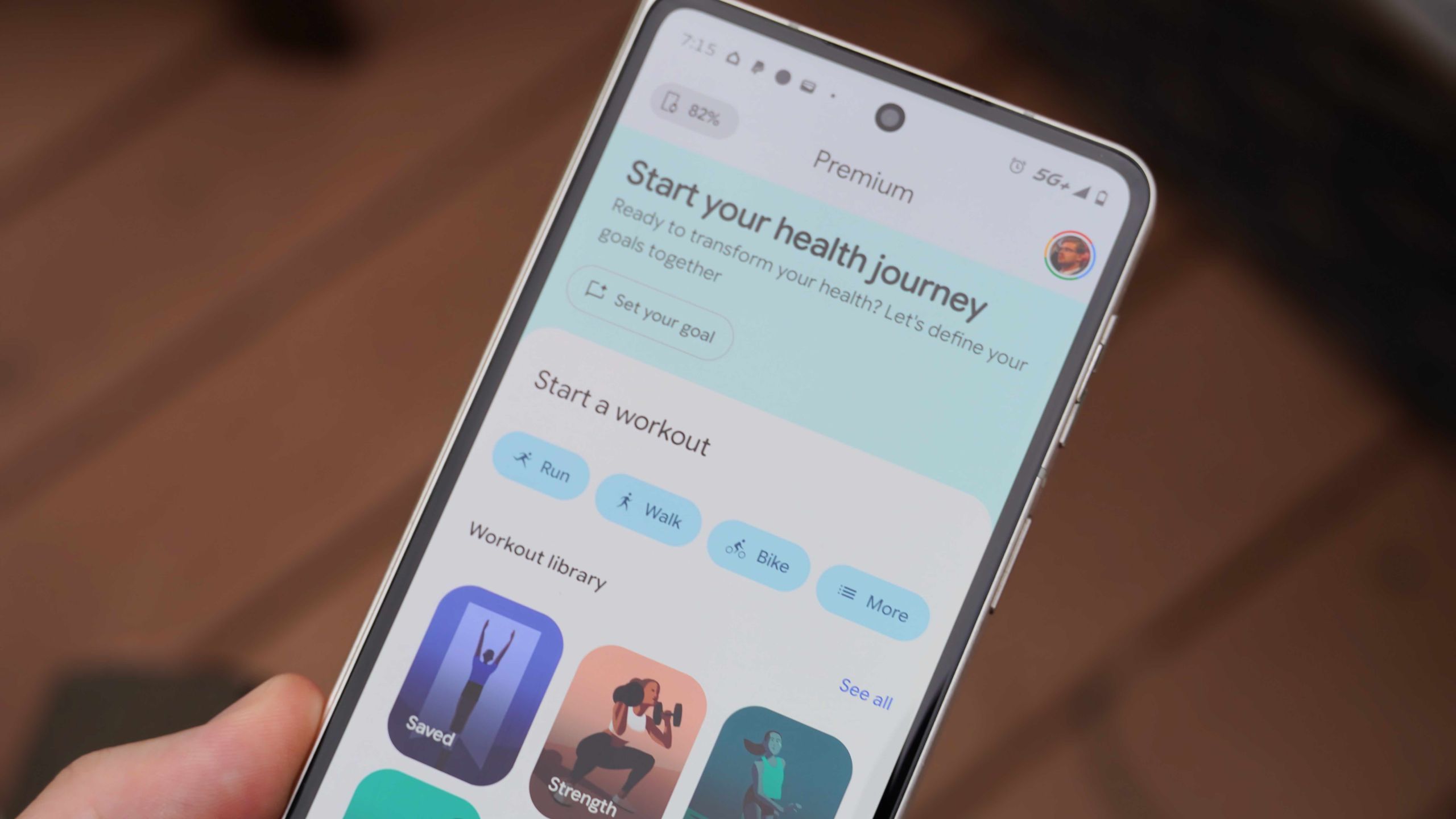 Log your workout: Google Health app update greatly improves manual logging