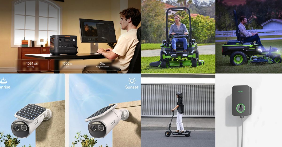 Jackery 1,024Wh HomePower 1000 v2 power station exclusive new $449 low, Greenworks 80V MaximusZ bundle, more