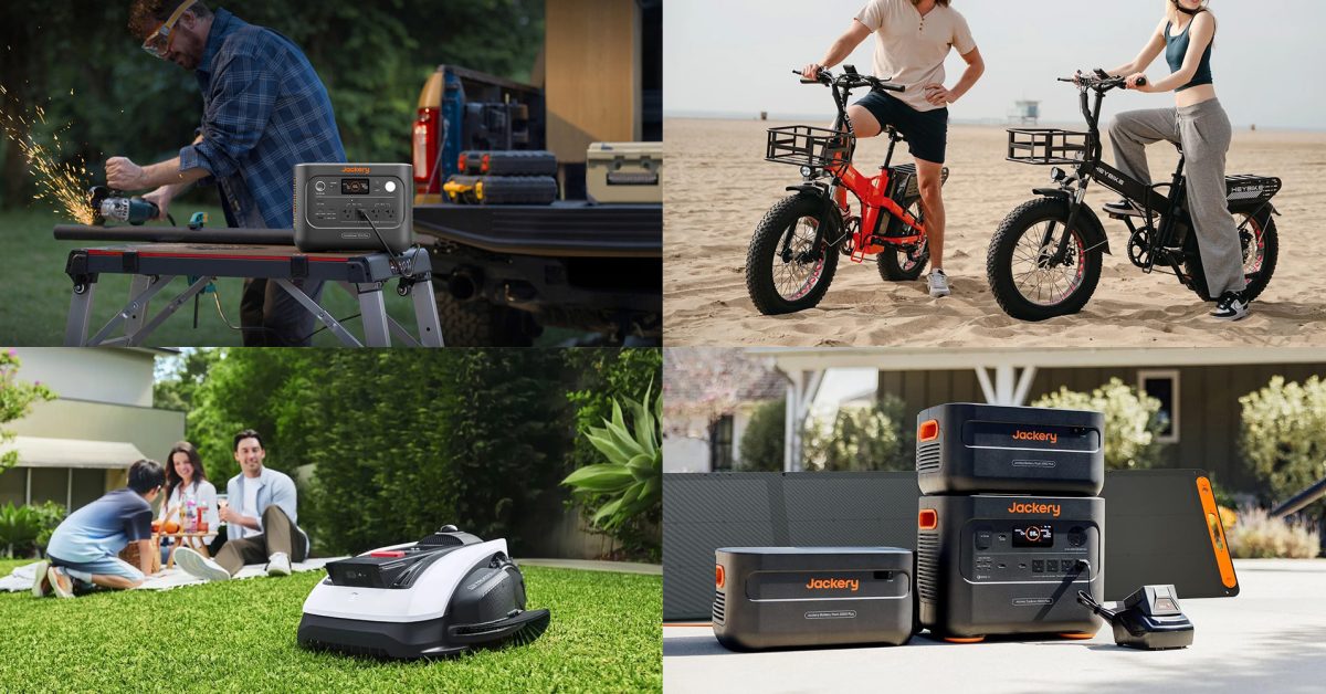 Jackery HomePower 1000 Plus V2 1,024Wh station launch, Heybike upgraded 1,000W Mars 2.0 e-bike exclusive $749 low, more