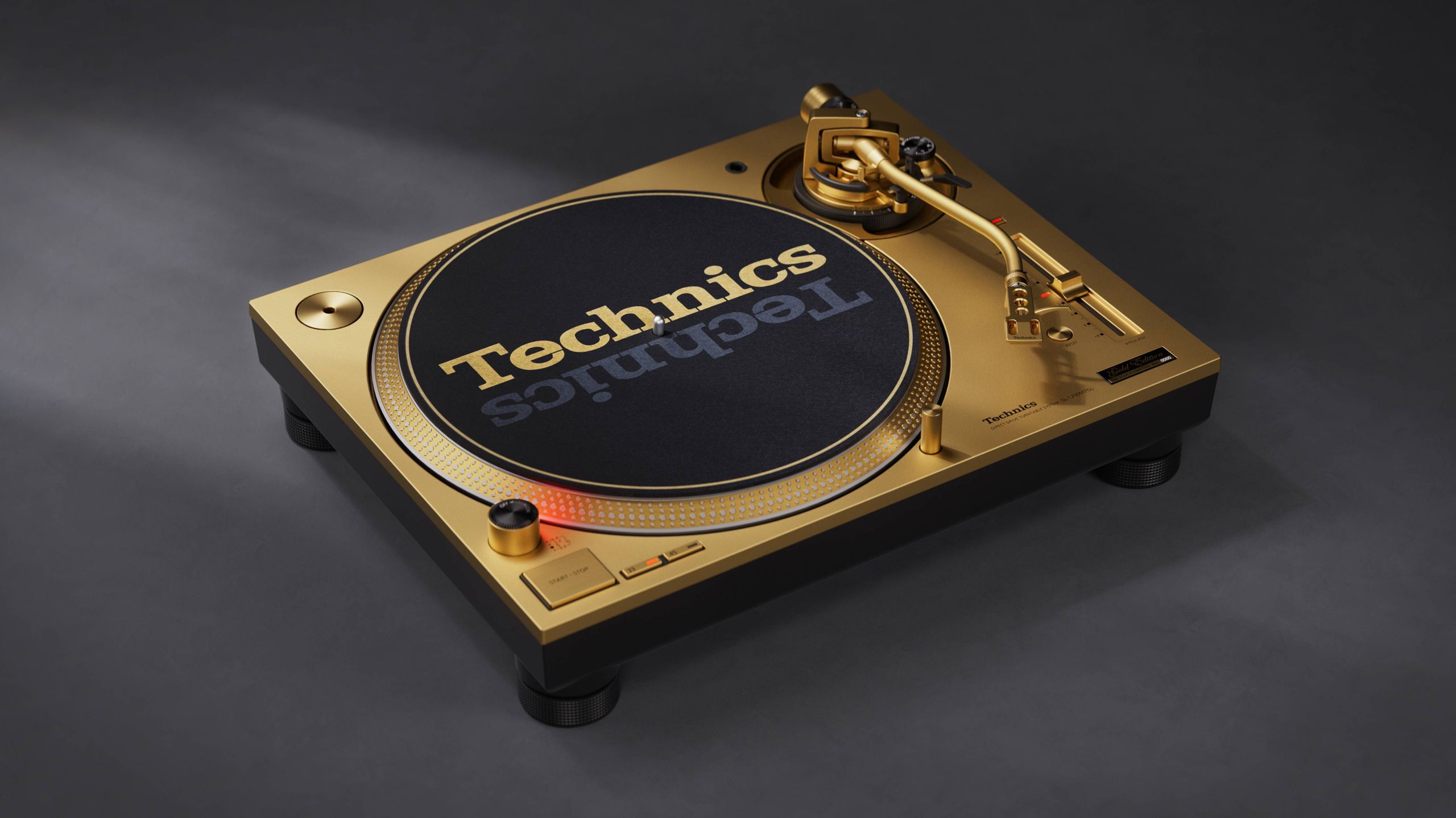Does your turntable wear this much gold? I thought not — meet the Technics SL-1200 gold edition