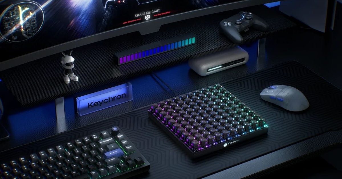 Keychron made 96 blank keys somebody else’s problem