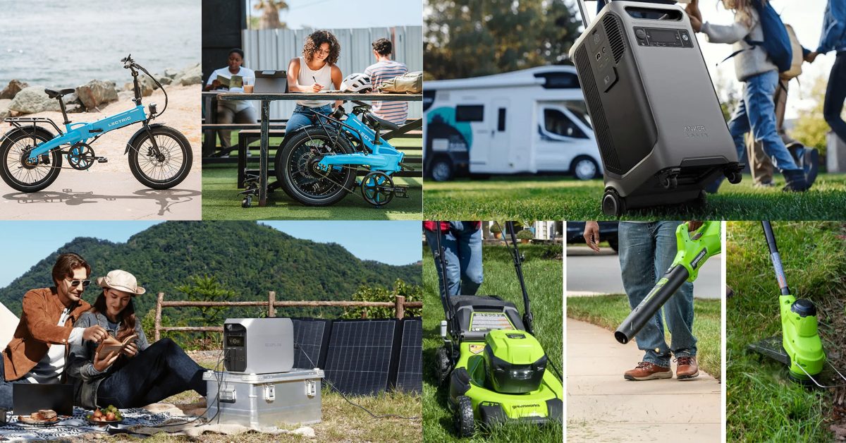 Lectric XP Lite2 e-bike + largest $508 bundle from $999, Anker SOLIX 3,840Wh F3800 power station $1,800, EcoFlow, tools, more