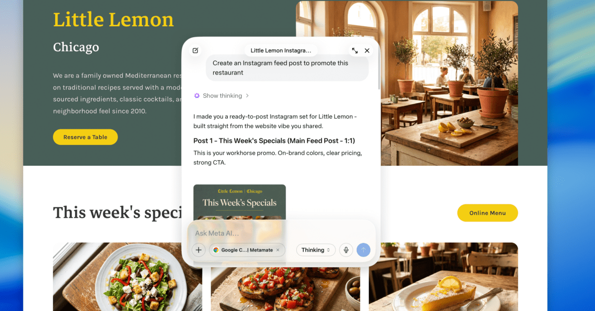 Meta AI is getting a Mac app