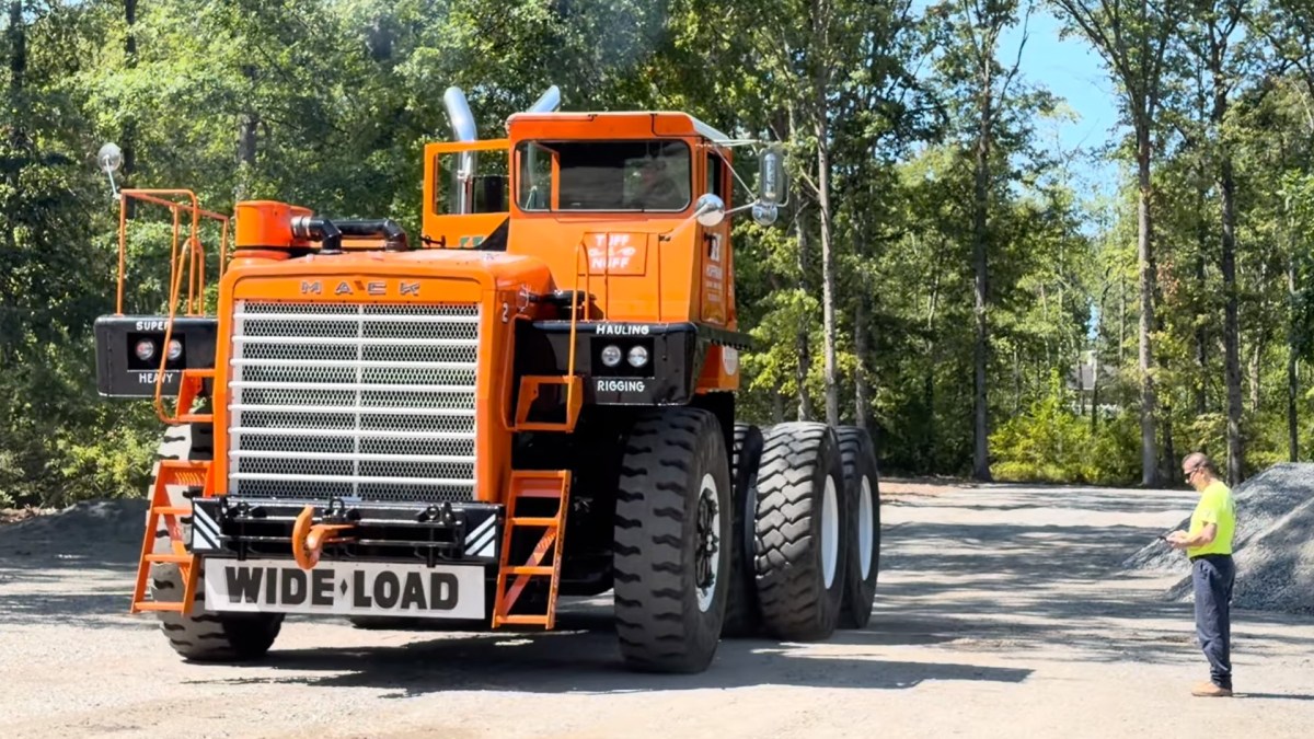 World’s Largest Mack Truck Is Driving Again After Major Restoration