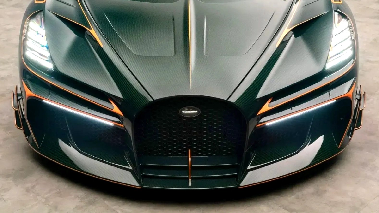Mansory Thought Bugatti’s Mistral And Chiron Looked A Bit Plain. Peanut Butter Fixed That | Carscoops