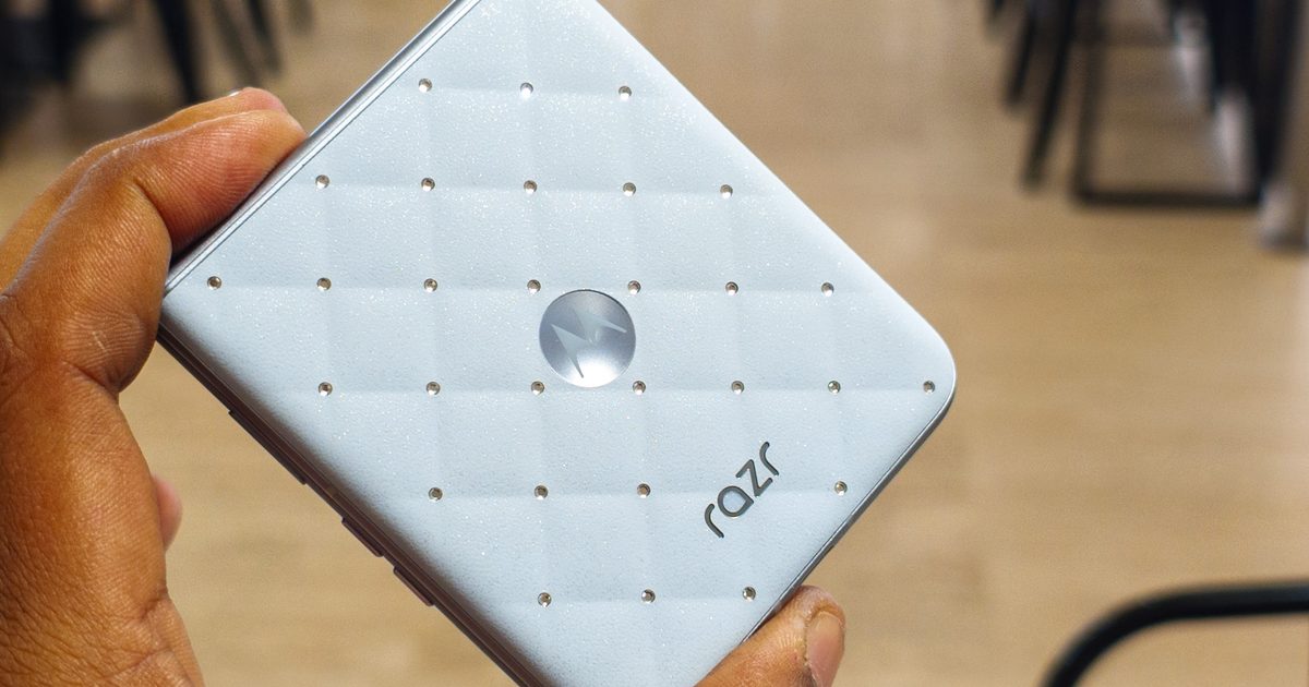 The Moto Razr 2026 could be getting its fanciest finish yet