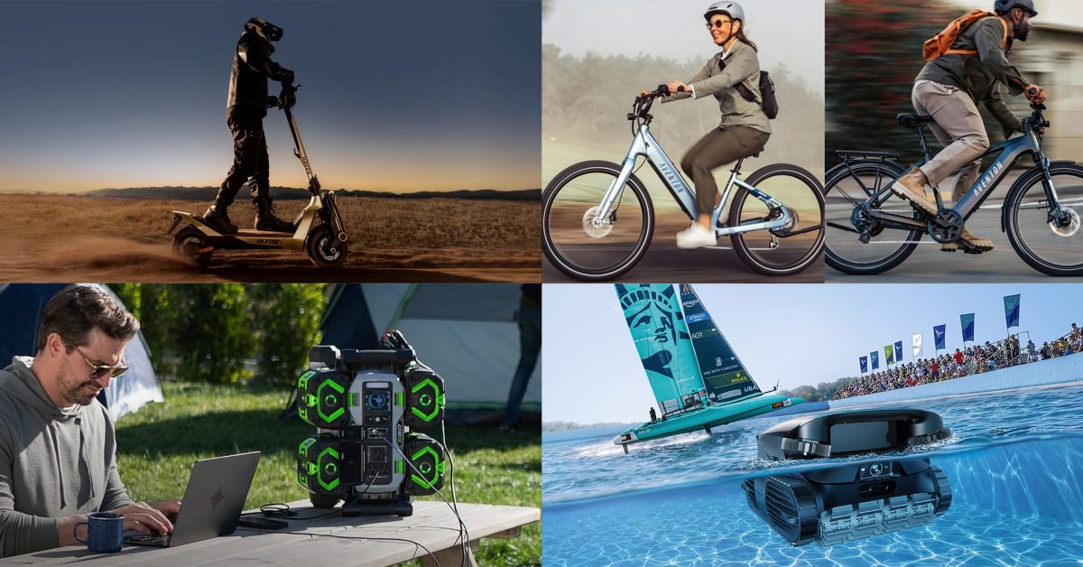 Navee UT5 Ultra X superscooter $1,955 low, EGO Nexus power station bundle $799 low, Aventon $1,299 flash sale e-bike lows, more